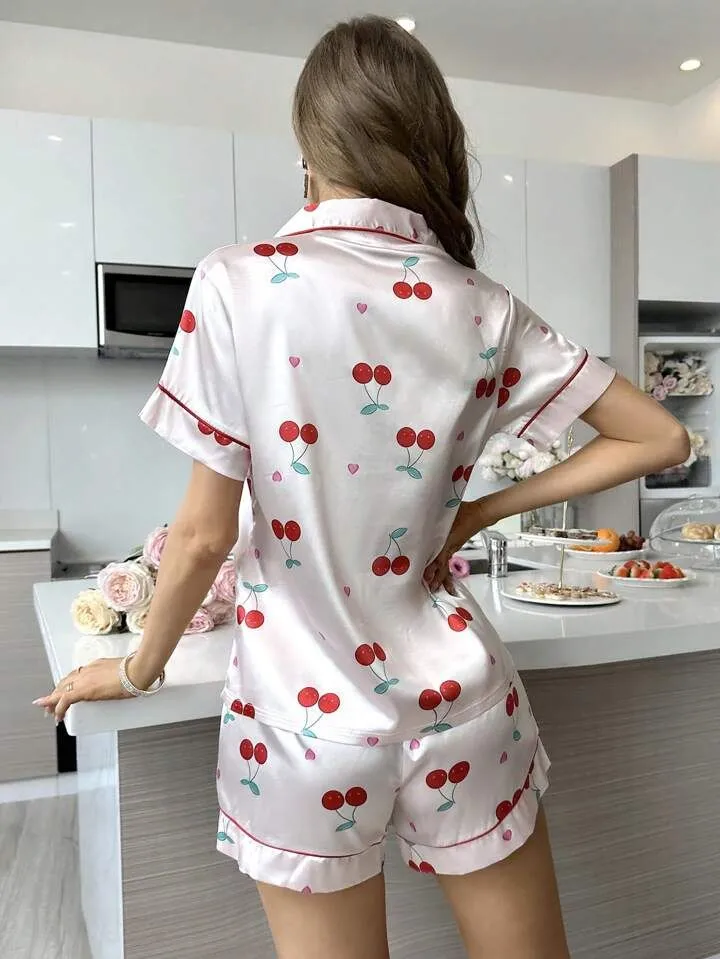 Cherry-Inspired Lingerie
