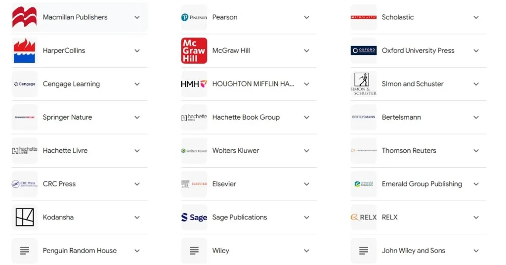 top-textbook-publishers-from-sources-across-the-web